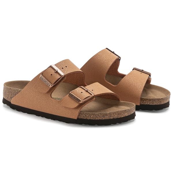 BIRKENSTOCK Women's Arizona Vegan Birkibuc Sandal, Narrow