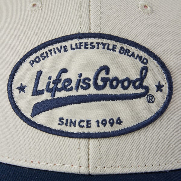 LIFE IS GOOD Men's Positive Tailwhip Patch Mesh Cap