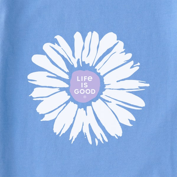 LIFE IS GOOD Women's Peaceful Daisy Snuggle-Up Relaxed Sleep Vee