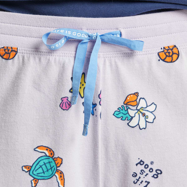 LIFE IS GOOD Women's Ocean Magic Snuggle Up Sleep Shorts