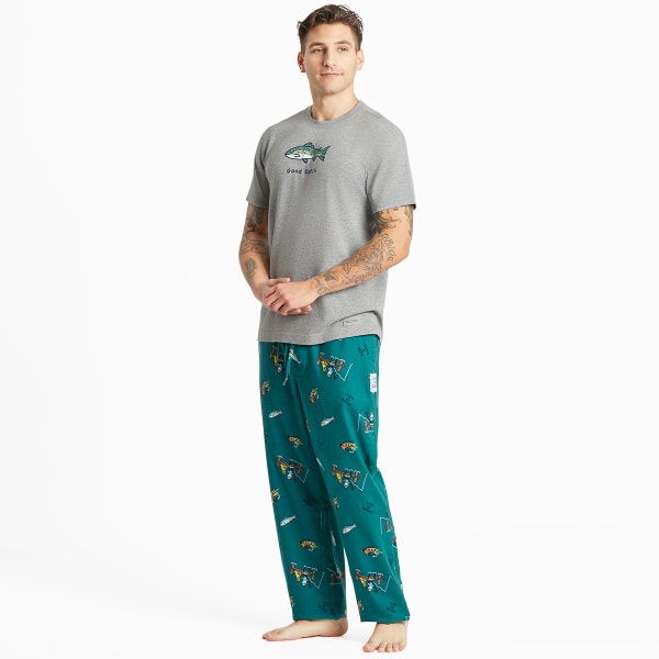 LIFE IS GOOD Men's Jake and Rocket Classic Sleep Pants