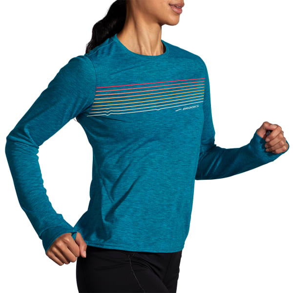 BROOKS Women's Distance Long-Sleeve 2.0 Running Tee