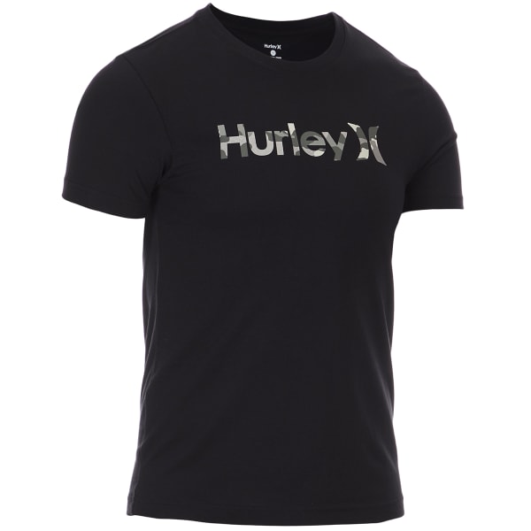 HURLEY Guys' Camo Logo Short-Sleeve Tee