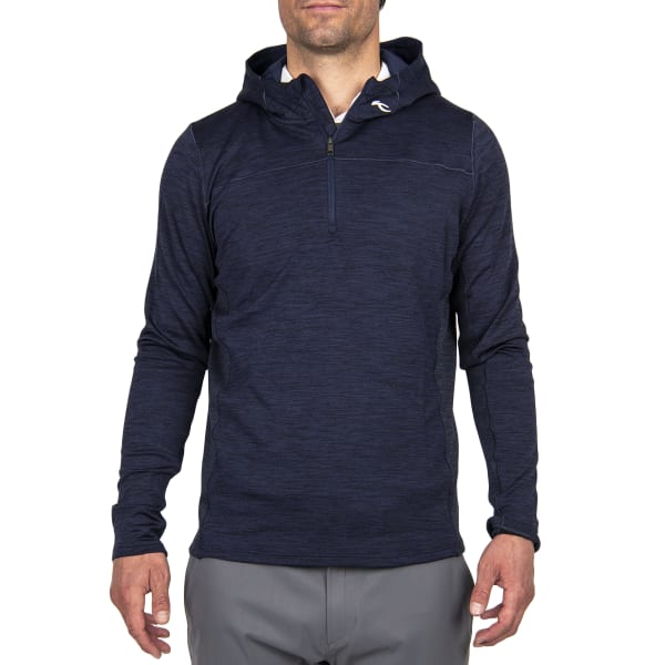 KJUS Men's Liam Hooded Midlayer Half-Zip