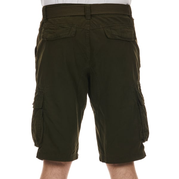 RAW X Young Men's Belted Cargo Shorts