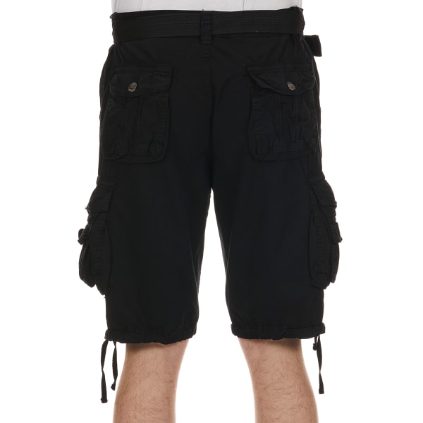 RAW X Young Men's Belted Cargo Shorts