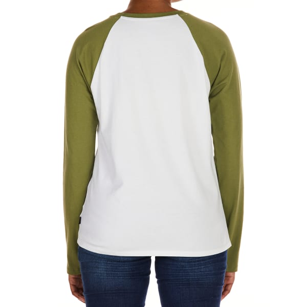 VANS Juniors' Flying V Long-Sleeve Raglan Tee