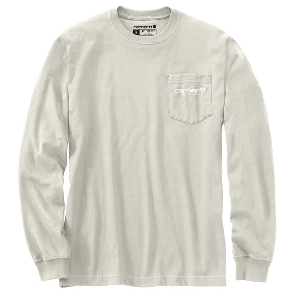 CARHARTT Men's 105952 Heavyweight Long-Sleeve Pocket Graphic Tee