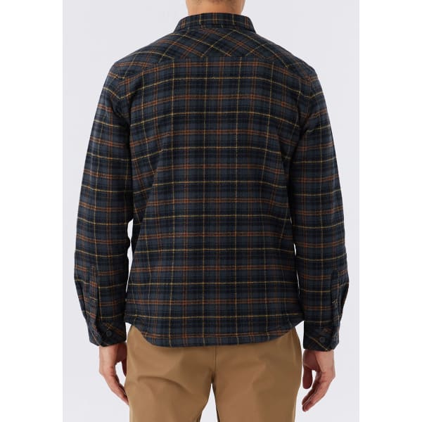 O'NEILL Young Men's Redmond Sherpa-Lined Flannel