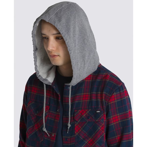 VANS Guys' Parkway Hooded Long-Sleeve Hooded Flannel