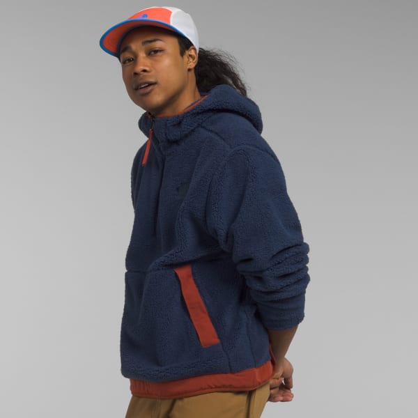 THE NORTH FACE Men's Campshire Fleece 1/2-Zip Hooded Jacket