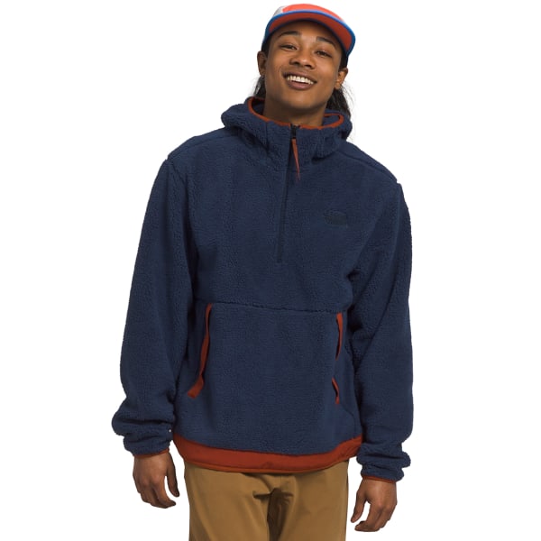 THE NORTH FACE Men's Campshire Fleece 1/2-Zip Hooded Jacket