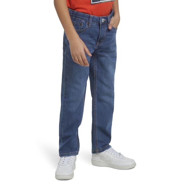 LEVI'S Boys' 502 Regular Taper Fit Performance Jeans