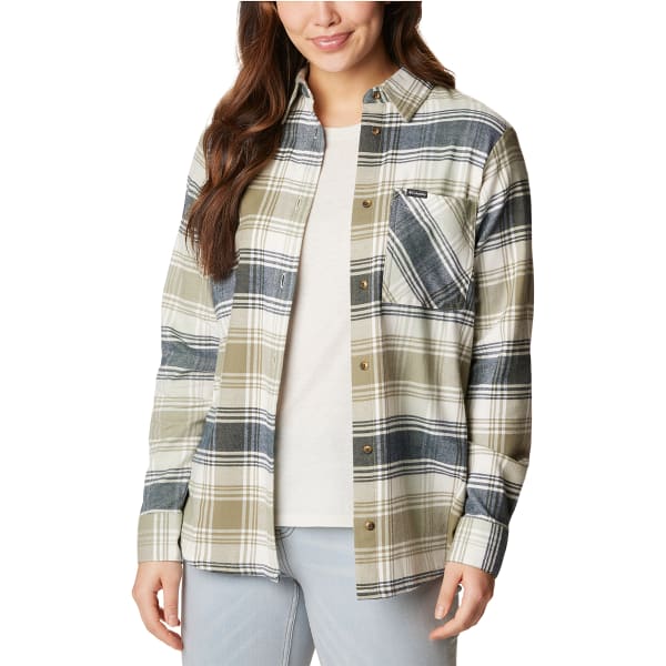 Women's Calico Basin Flannel Long-Sleeve Shirt