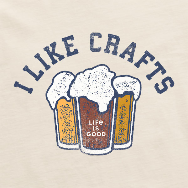 LIFE IS GOOD Men's I like Crafts Short-Sleeve Tee