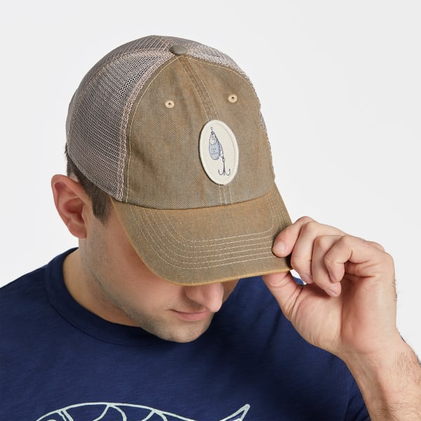 LIFE IS GOOD Men's Hook & Tackle Old Favorite Mesh Back Cap