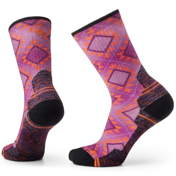 SMARTWOOL Women's Hike Light Cushion Southwest Tile Print Crew Socks