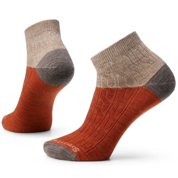 SMARTWOOL Women's Everyday Cable Zero Cushion Ankle Socks