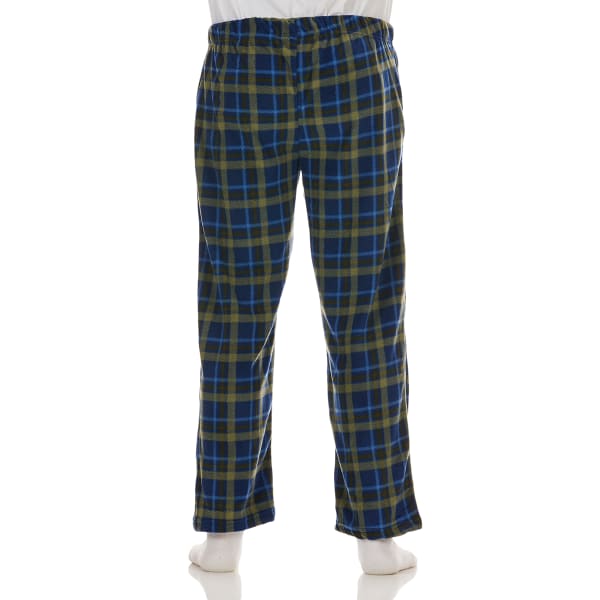 Men's Minky Fleece Sleep Pants - Blue Plaid  Flannel pajama bottoms, Blue  plaid, Flannel pajamas