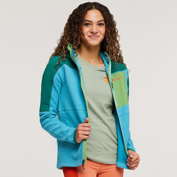 COTOPAXI Women's Abrazo Hooded Full-Zip Fleece Jacket