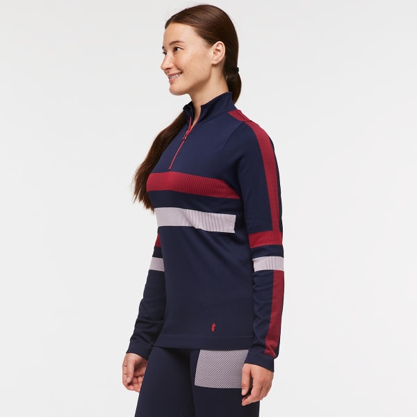 COTOPAXI Women's Debajo Seamless Baselayer Quarter Zip