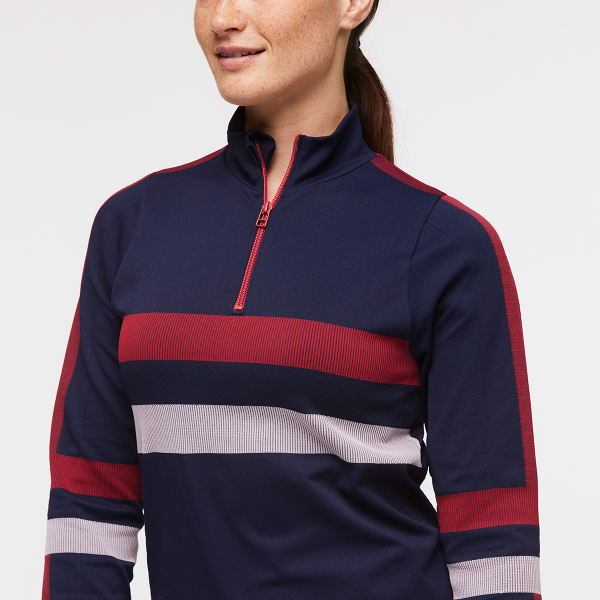 COTOPAXI Women's Debajo Seamless Baselayer Quarter Zip