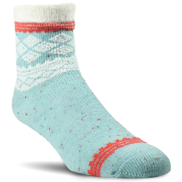 WOOLRICH Women's Aloe Double Layer Home Crew Socks