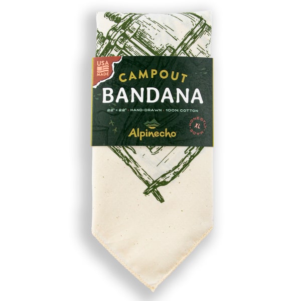 ALPINECHO Campout Cotton Bandana