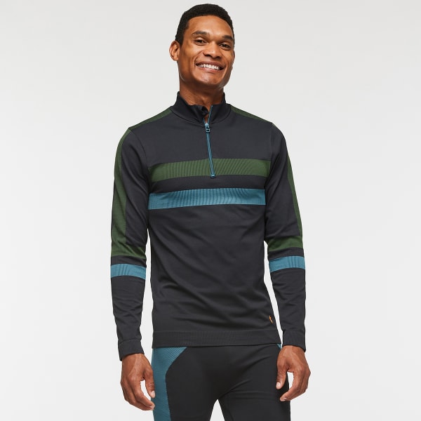 COTOPAXI Men's Debajo Seamless Baselayer Quarter Zip