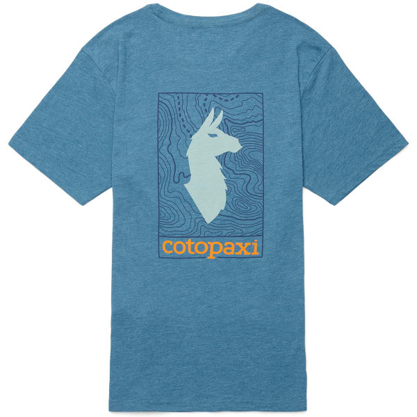 COTOPAXI Men's Llama Map Short-Sleeve Organic Tee