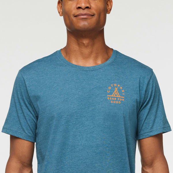 COTOPAXI Men's Llama Map Short-Sleeve Organic Tee