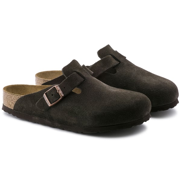 BIRKENSTOCK Women's Boston Suede Clogs