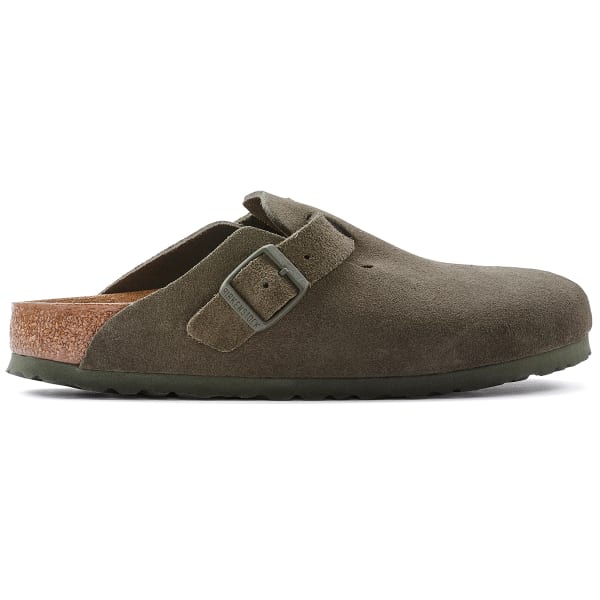 BIRKENSTOCK Women's Boston Suede Leather Clogs