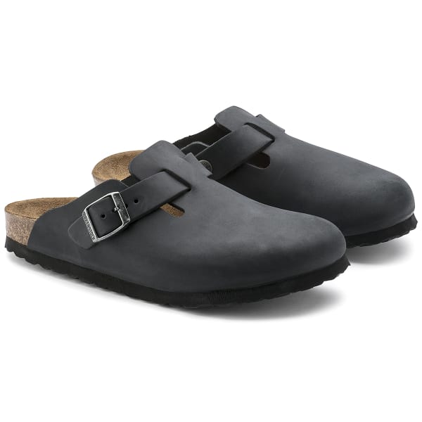 BIRKENSTOCK Men's Boston Oiled Leather Clogs