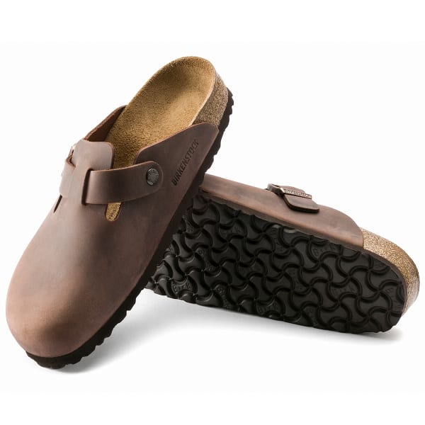 BIRKENSTOCK Men's Boston Oiled Leather Clogs