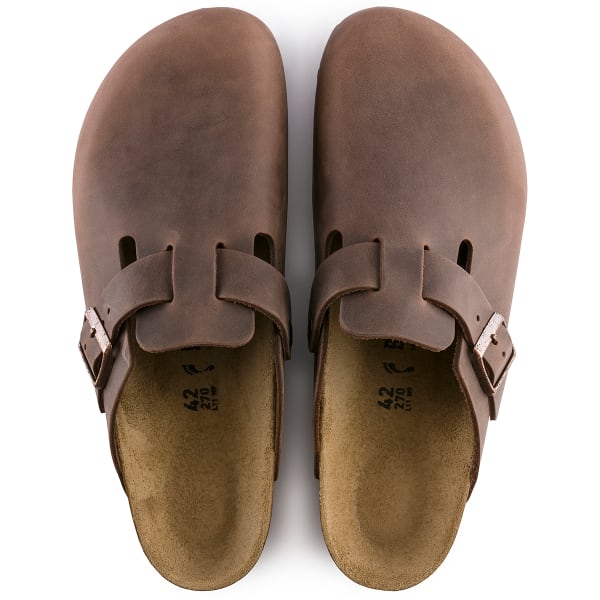 BIRKENSTOCK Men's Boston Oiled Leather Clogs