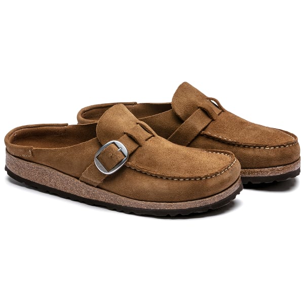 BIRKENSTOCK Women's Buckley Suede Leather Clogs