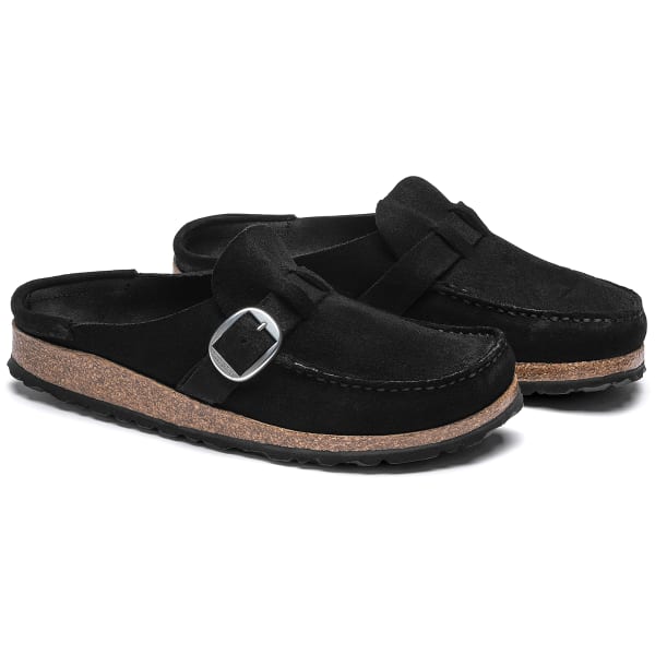 BIRKENSTOCK Women's Buckley Suede Leather Clogs