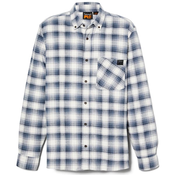 TIMBERLAND PRO Men's Woodfort Lightweight Flannel Flex Shirt