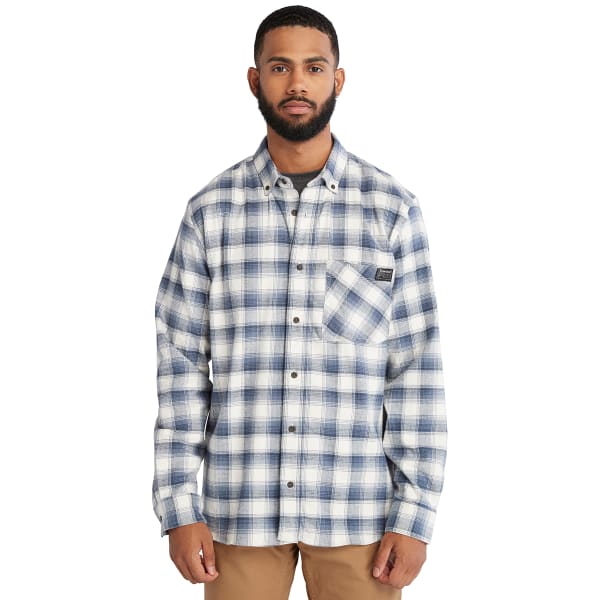 TIMBERLAND PRO Men's Woodfort Lightweight Flannel Flex Shirt