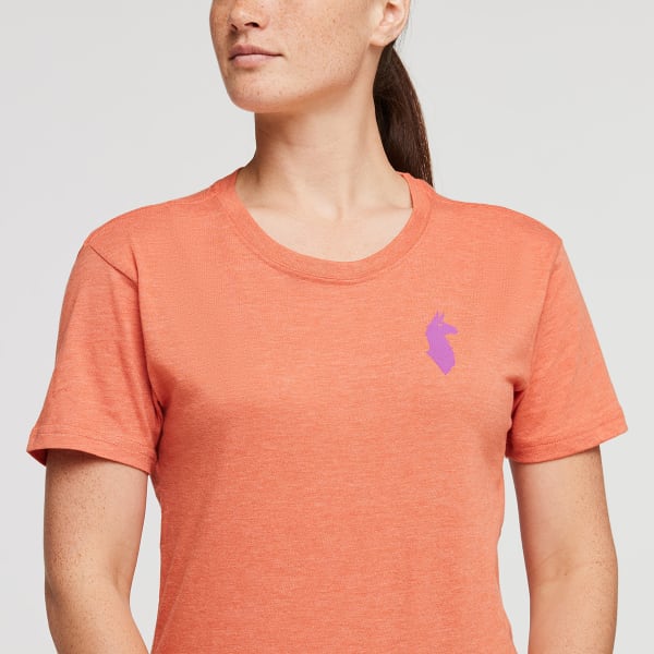 COTOPAXI Women's Happy Day Organic Short-Sleeve Tee