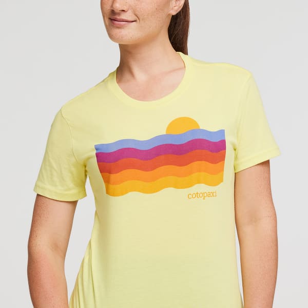 COTOPAXI Women's Disco Wave Organic Short-Sleeve Tee