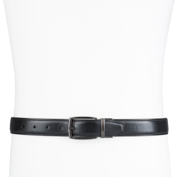 DOCKERS Men's 32MM Reversible Feather Edge Dress Belt