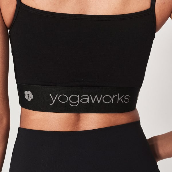 YOGAWORKS Women's May Icon Bra w/Elastic Waistband