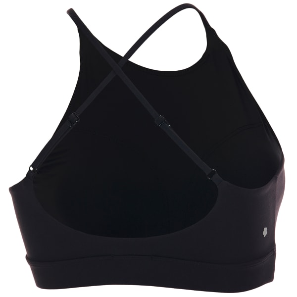 YOGAWORKS Women's Amy Essential Top w/ Cross Back Spaghetti Strap