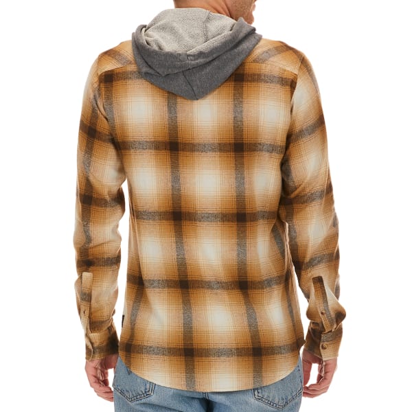 OCEAN CURRENT Young Men's Wakeman Flannel Hoodie