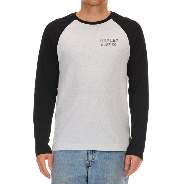 HURLEY Young Men's Loggings Thermal Long-Sleeve Tee