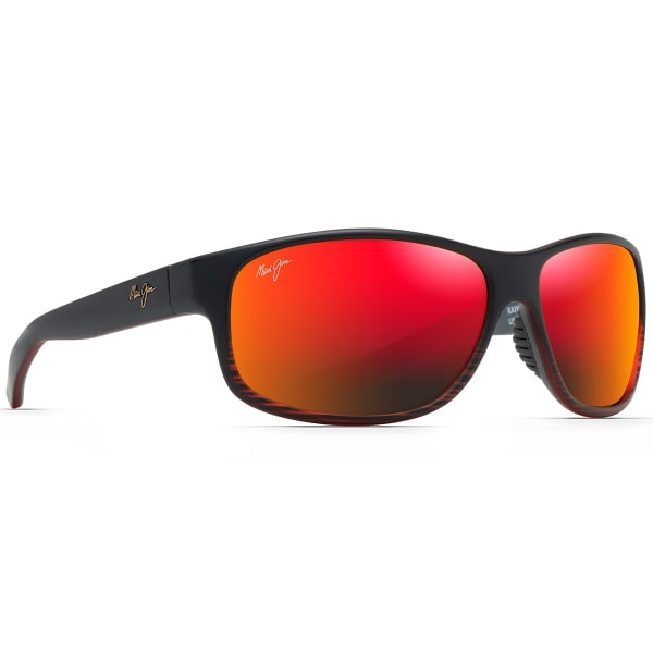 MAUI JIM Kaiwi Channel Polarized Wrap Sunglasses