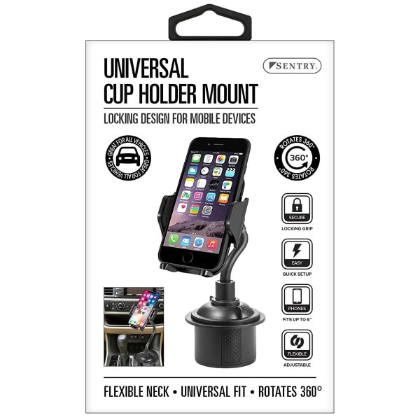 SENTRY Universal Bendy Cup Phone Holder