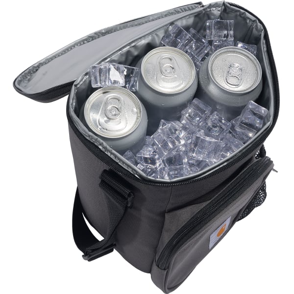 CARHARTT Insulated 10-Can Vertical Cooler + Water Bottle